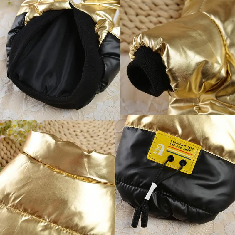 Warm Shiny Pet Jacket