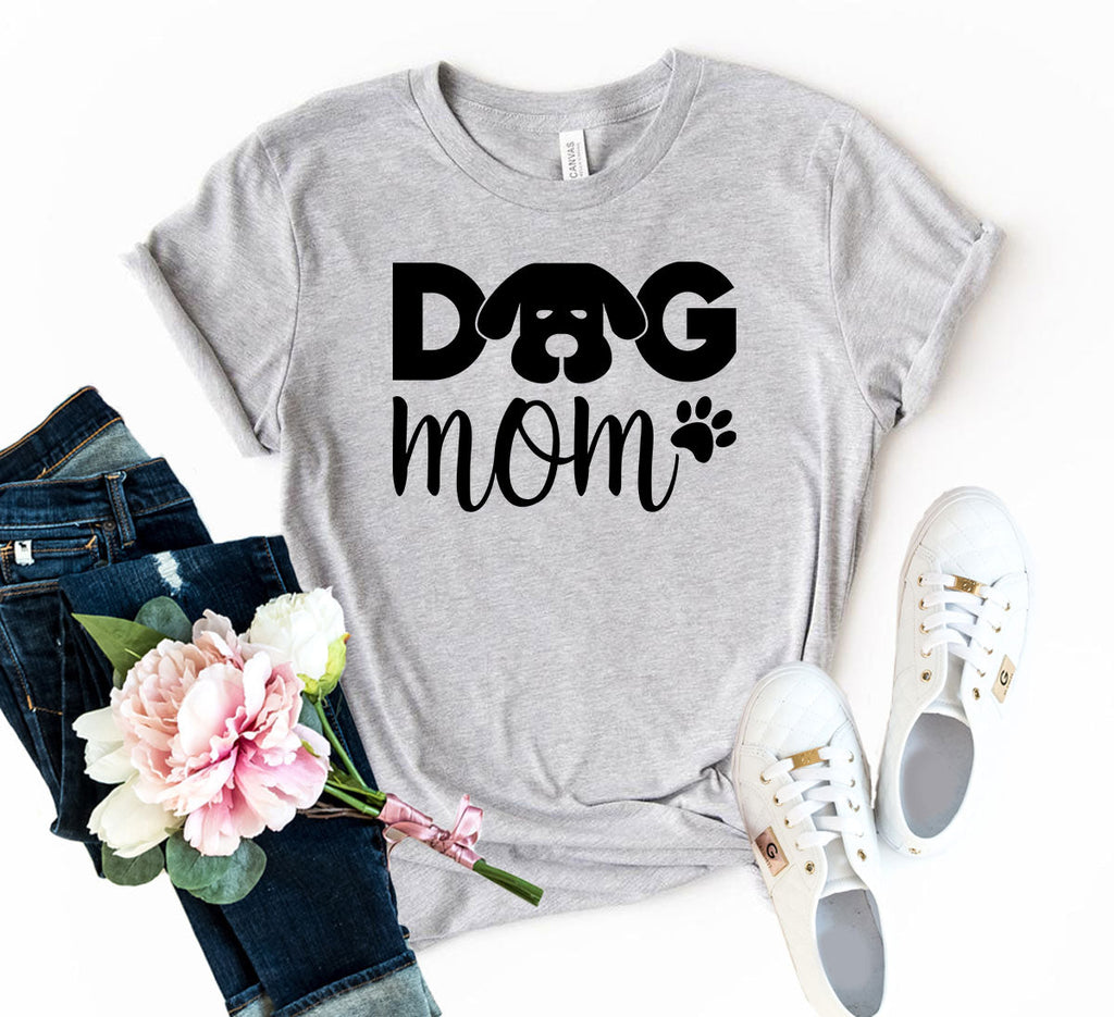 Dog Mom T-Shirt by Furr Baby Gifts