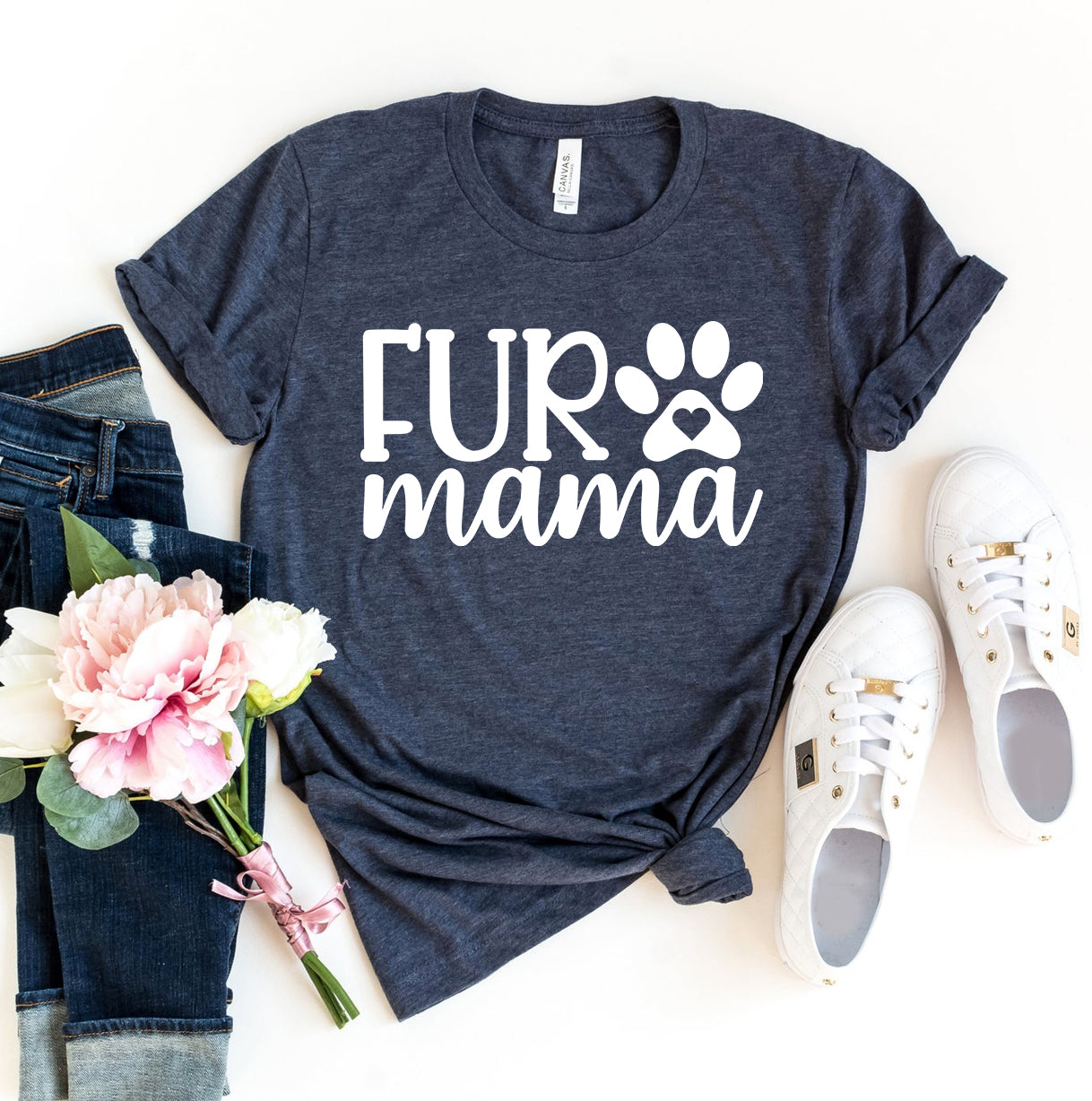 Fur Mama T-Shirt by Furr Baby Gifts