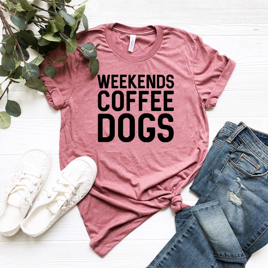 Weekend Coffee Dogs Shirt by Furr Baby Gifts