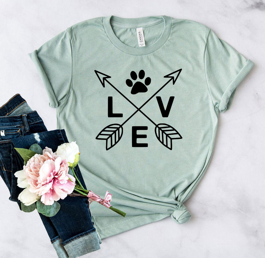 Love T-Shirt by Furr Baby Gifts