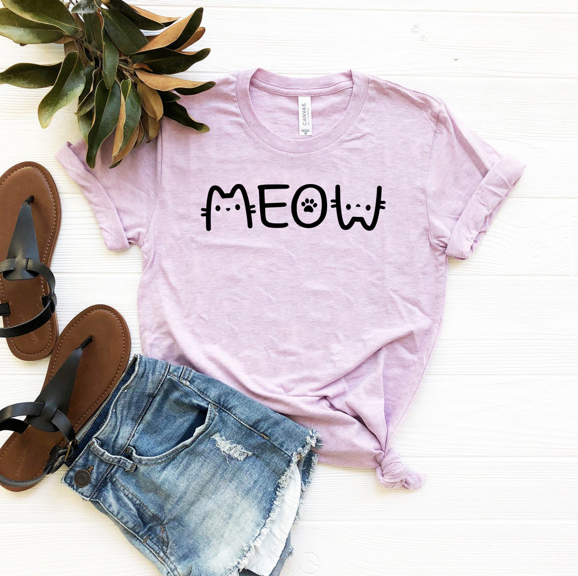Meow T-Shirt by Furr Baby Gifts