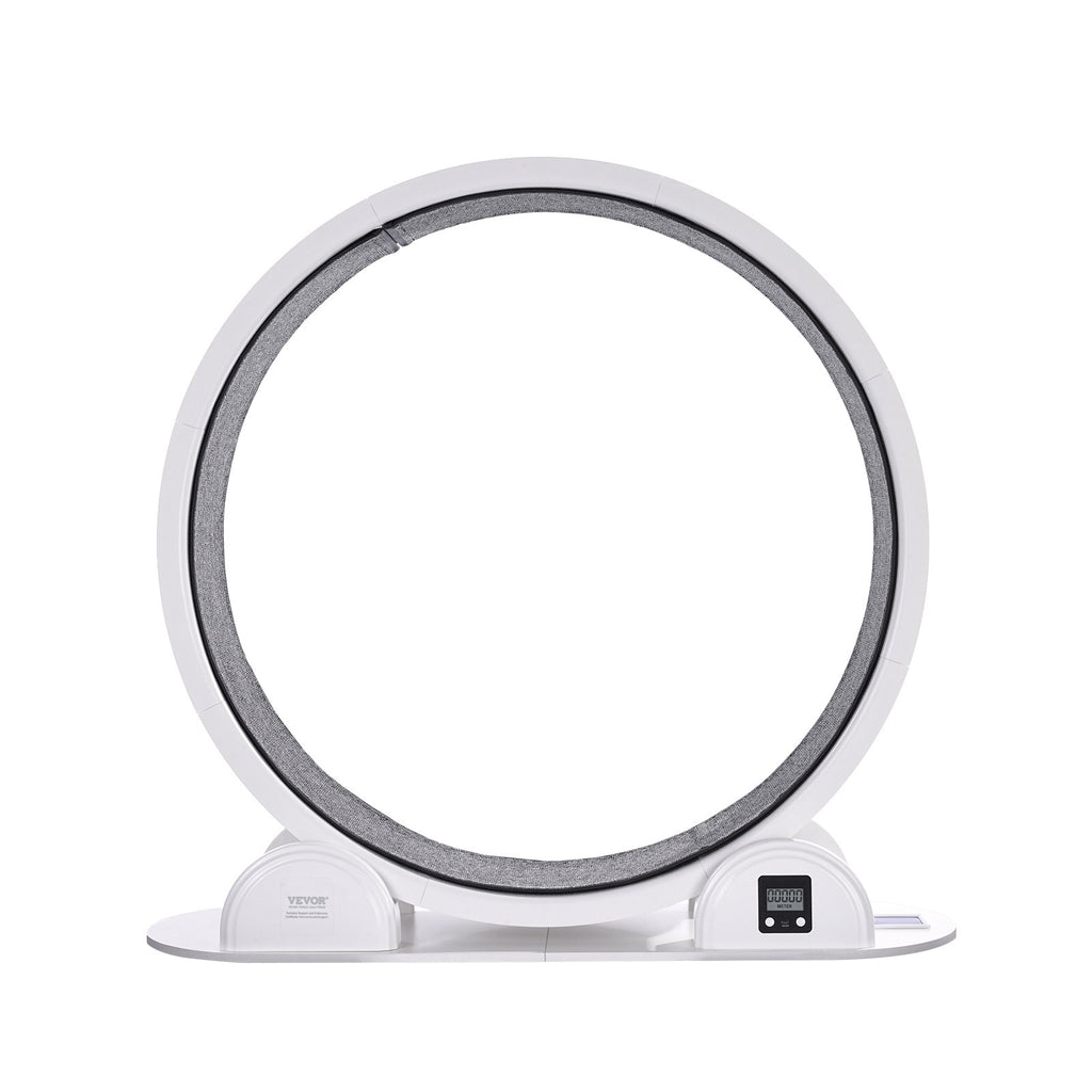Cat Exercise Wheel With Pedometer 40.8 Cat Treadmill For Pet Health White by VetsPetStore