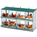 8 Compartment Chicken Nesting Boxes by Amazing Pet Bargains