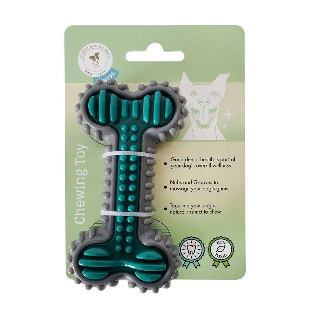 TPR Dental Bone Dog Chew Toy – Ultimate Oral Care & Fun for Light to Medium Chewers by American Pet Supplies