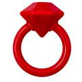 Diamond Ring Nylon Teething Ring for Puppies | Durable & USA Made by SodaPup/True Dogs, LLC