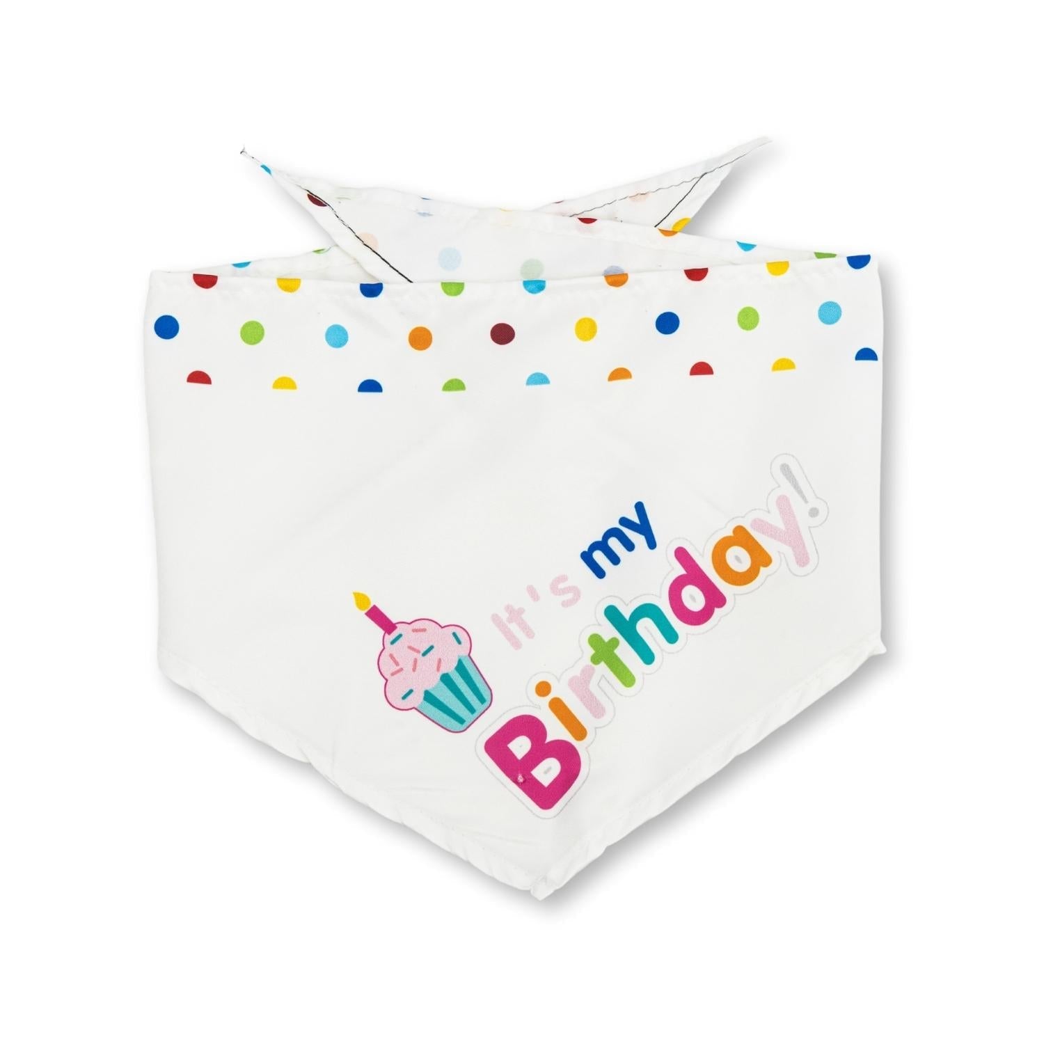 4-Piece Dog Birthday Kit – Celebrate in Style with Bandana, Hat, Bow Tie & Plush Toy by American Pet Supplies