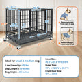 37" Stackable Heavy Duty Dog Kennel 371D08 by Homey Pet Official