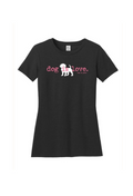 T-shirt: Dog is Love (Black)