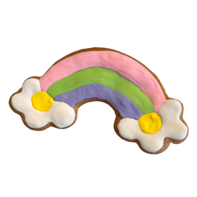 Rainbow Cookie by Doodle Doo Bakery