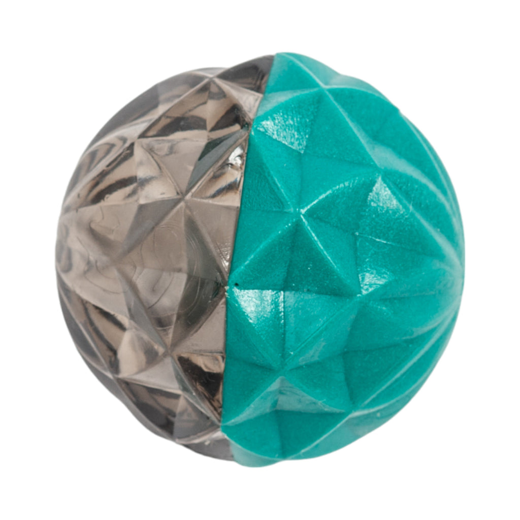 Country Living Geometric Textured Ball Dog Chew Toy, Interactive Rubber Toy for Mental Stimulation – Small by American Pet Supplies