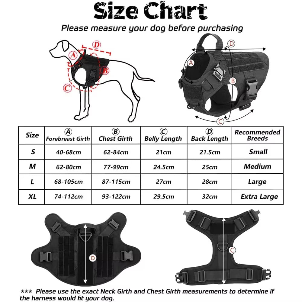 Pet Harness Luxury Dog Leash Set Chest Dog Nylon Dog Harness by Amazing Pet Bargains