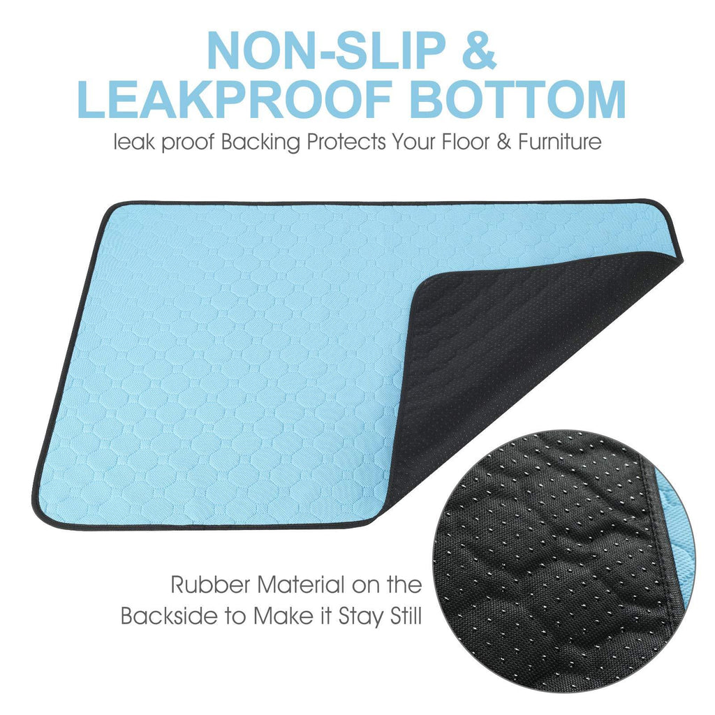 Washable Dog Urine Pad, 34.5 In X 23 In, 2 Packs by Amazing Pet Bargains