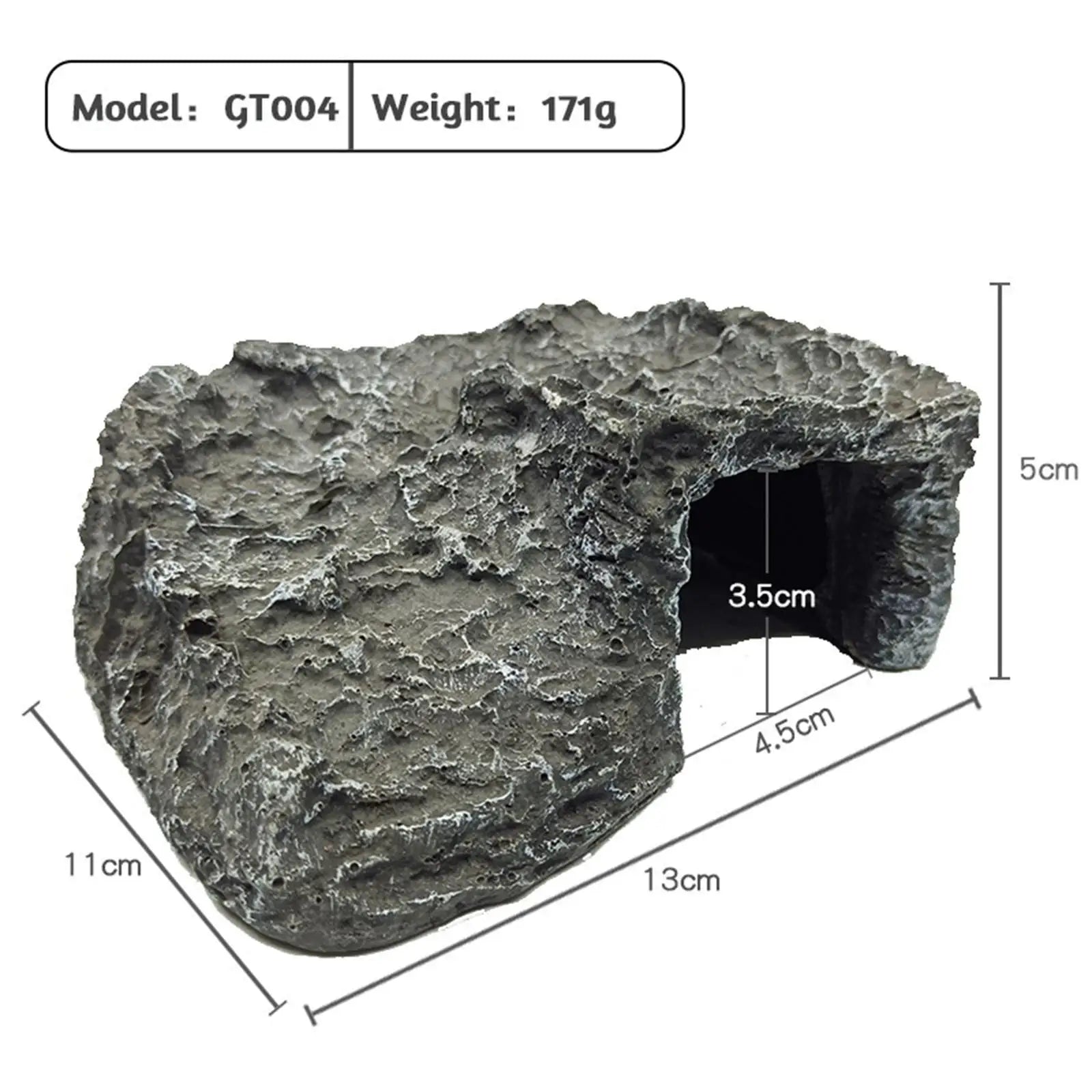 Simulate Moss Rock Stone For Aquariums and Reptile Hiding Spot