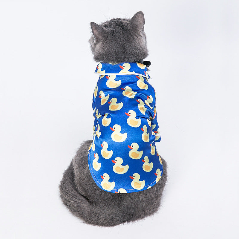 Pet Silk Duck Pajamas by Furr Baby Gifts