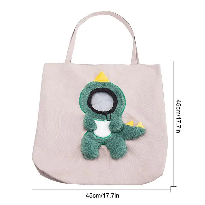 Cute Pet Shoulder Carrying Bag With Adjustable Hole by Love My Pet