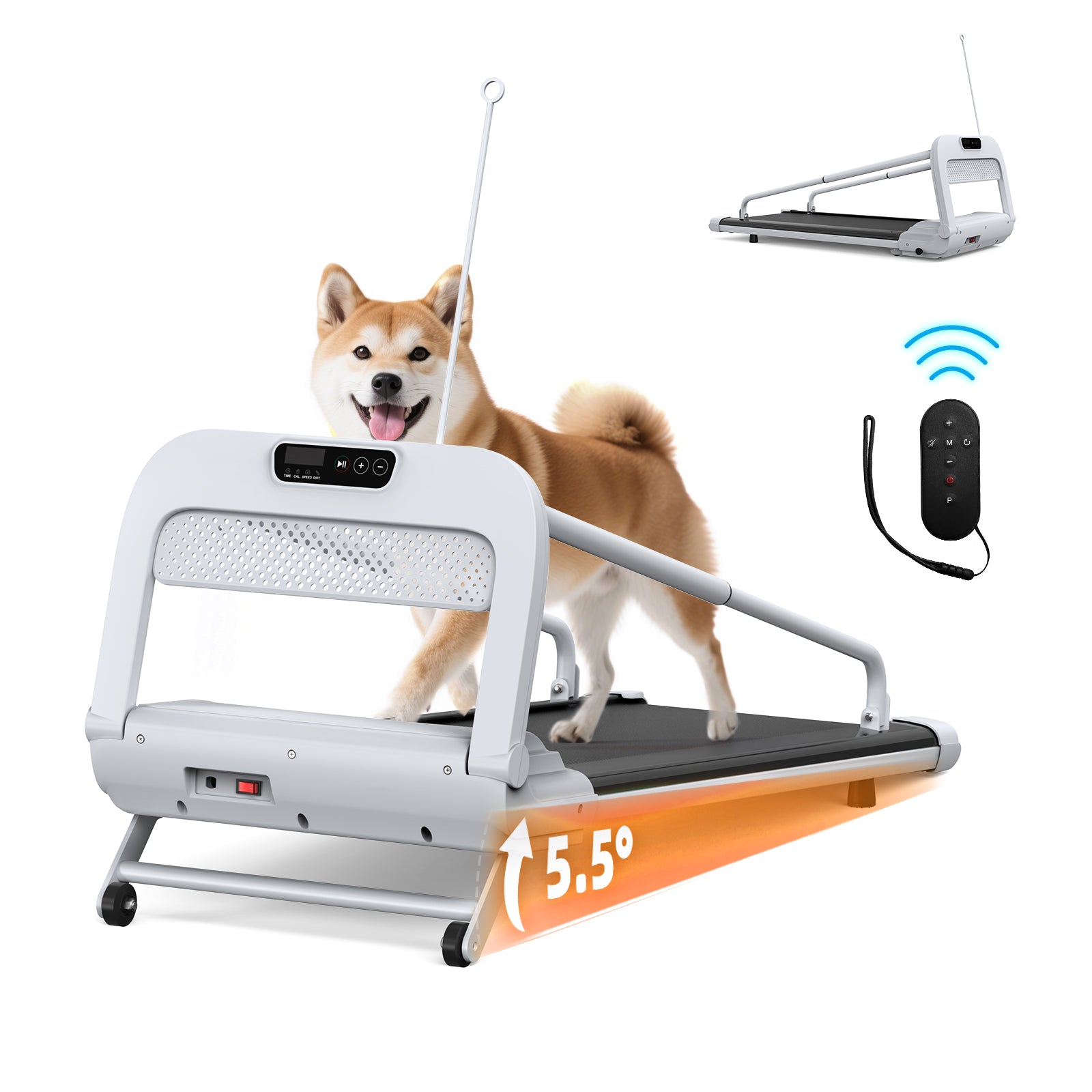 2025 New Quiet Smart Pet Treadmill, Adjustable Speed, Perfect For Small Medium Dogs