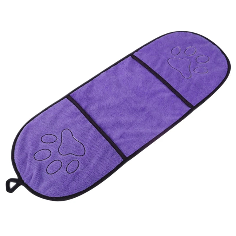 Pet Dog Bath Towel, Microfiber Ultra-Absorbent by Love My Pet