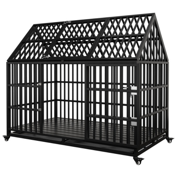 54 inch Heavy Duty Dog Crate for Large Dogs by VetsPetStore