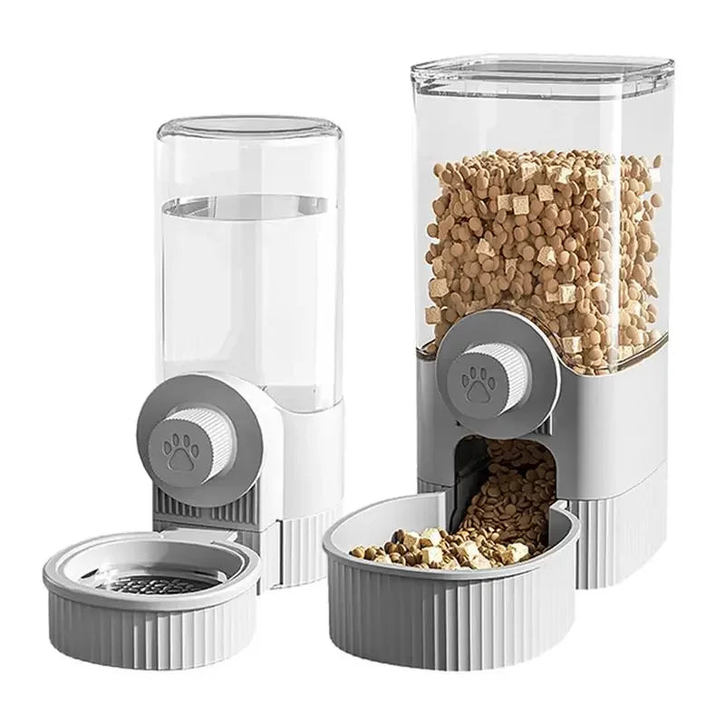 Hanging Water And Food Dispenser by Love My Pet