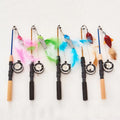 Telescopic Fishing Rod Cat Teaser Toys by Love My Pet