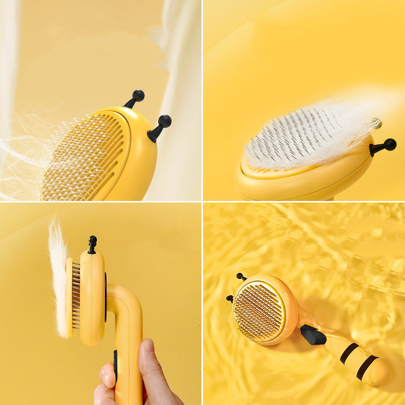 Small Bee Shaped Cat Pin Comb by Love My Pet