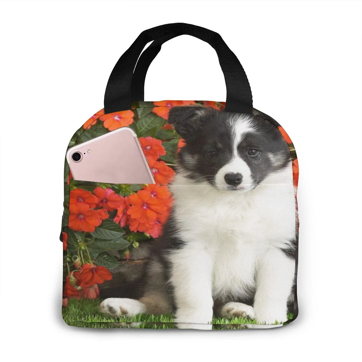 Border Collie Insulated Lunch Bag Many Designs by Love My Pet