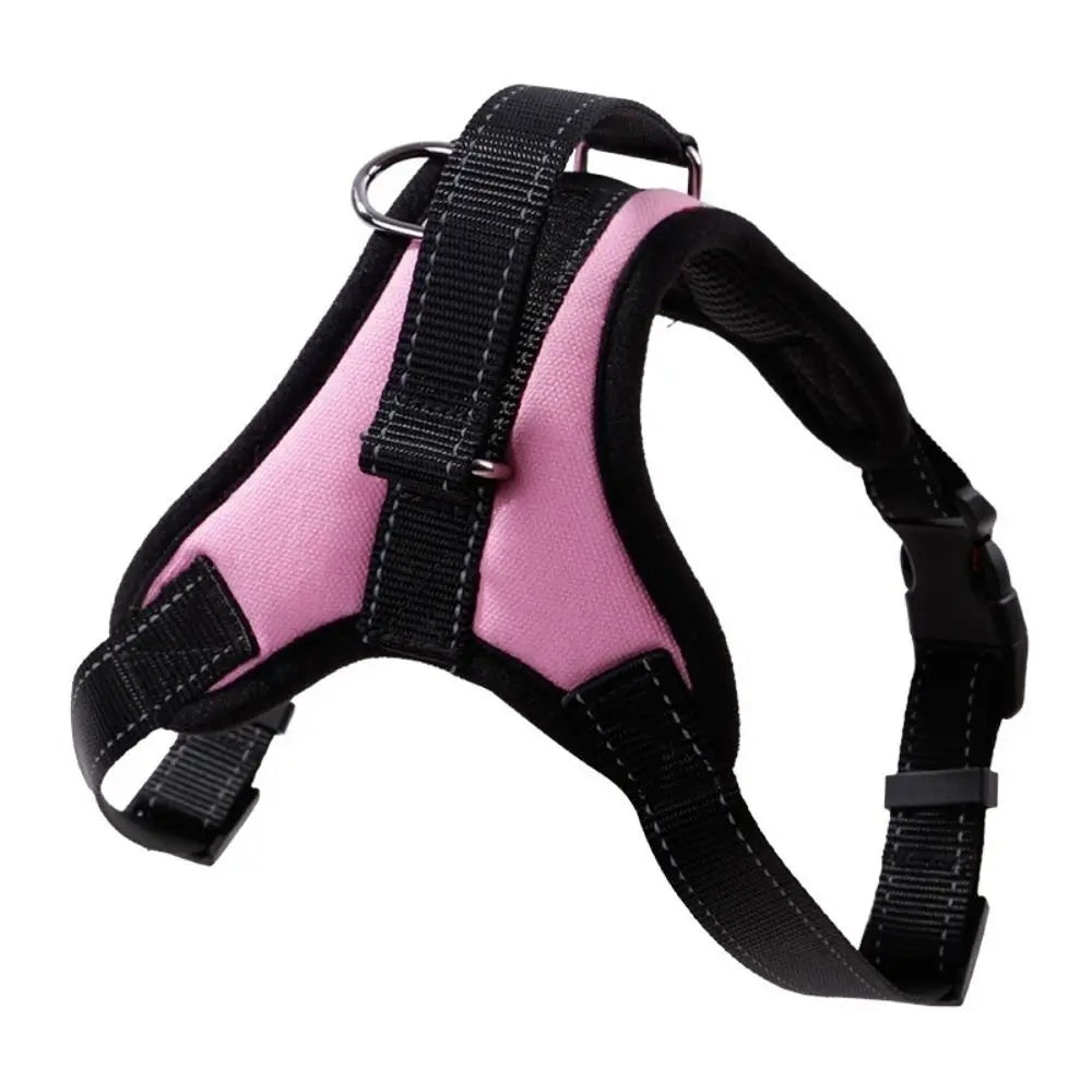 Anti Pull Breathable Pet Chest Strap Adjustable Nylon Walking Harness by Love My Pet