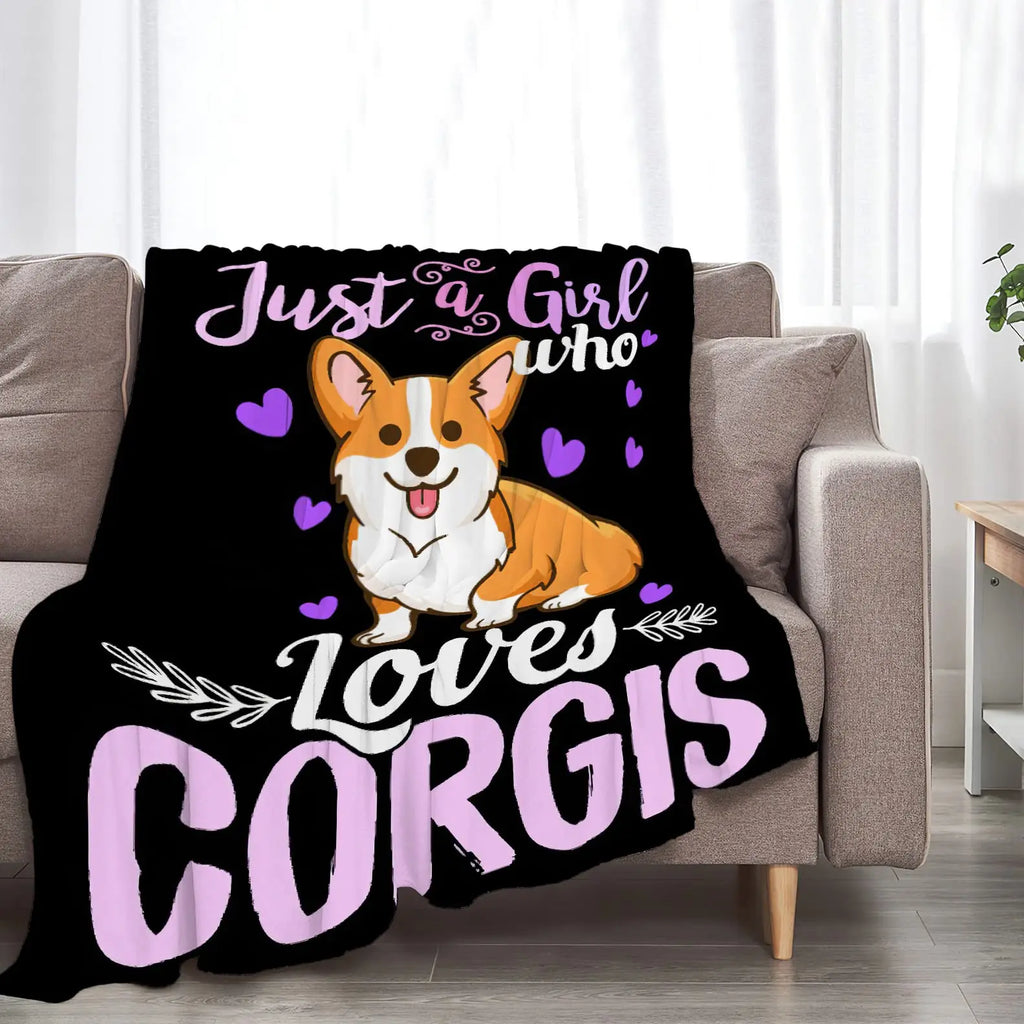 Soft Plush Flannel Blanket for Couch or Bed by Love My Pet