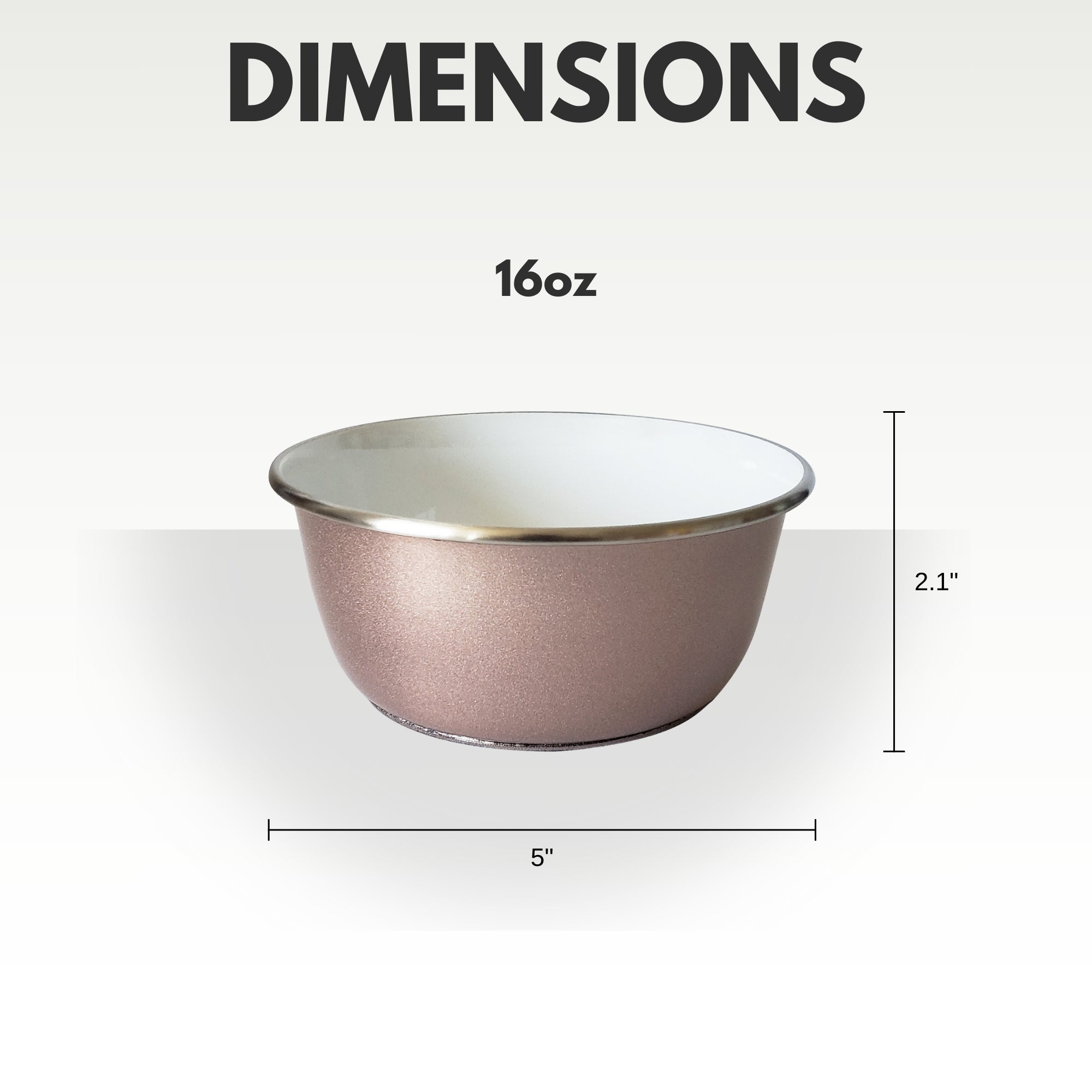 Deep Dog Bowl with Paw Print Design – Stainless Steel Bowl, Ideal for Small, Medium to Large Dogs – Rose Gold by American Pet Supplies