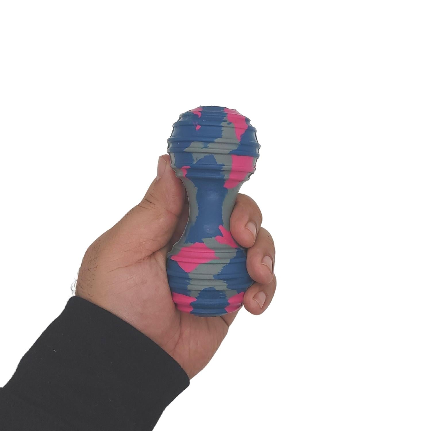 Natural Rubber Dumbbell Dog Chew Toy – Durable & Safe, Fun & Interactive Play by American Pet Supplies
