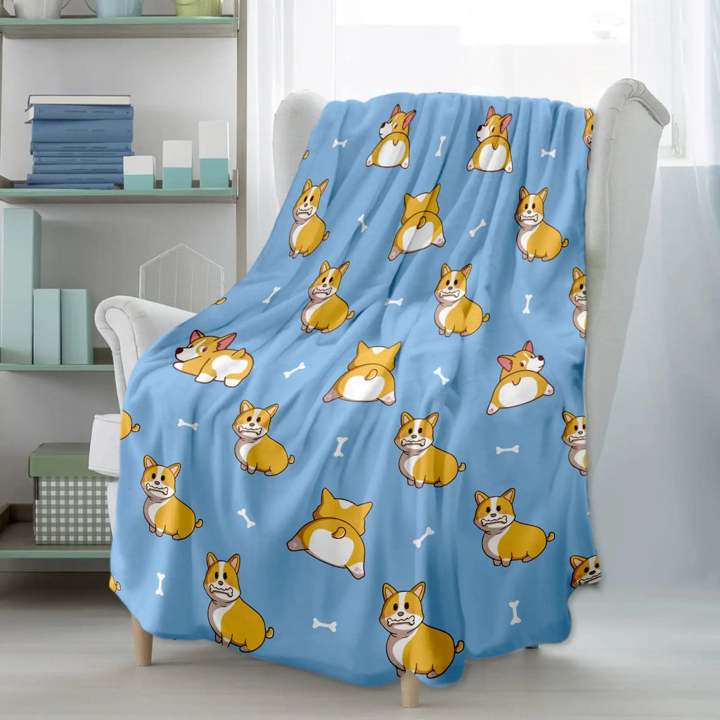 Soft Plush Flannel Blanket for Couch or Bed by Love My Pet
