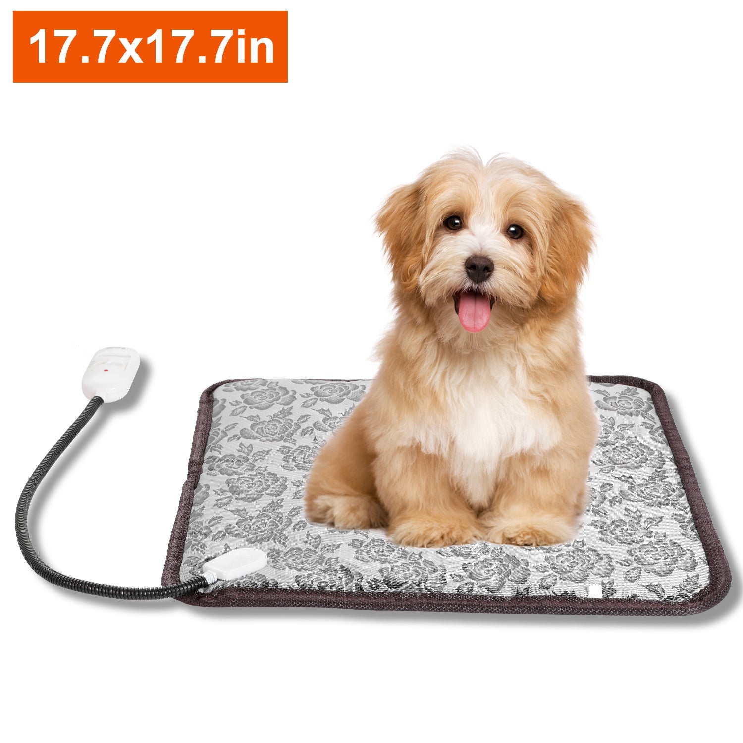 1Pc Electric Waterproof Adjustable Warming Blanket With Chew Resistant Steel Cord Case by VetsPetStore
