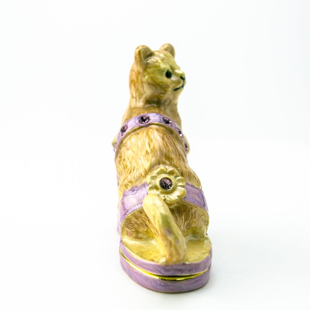 Cat sitting on an Evening Shoe by Furr Baby Gifts