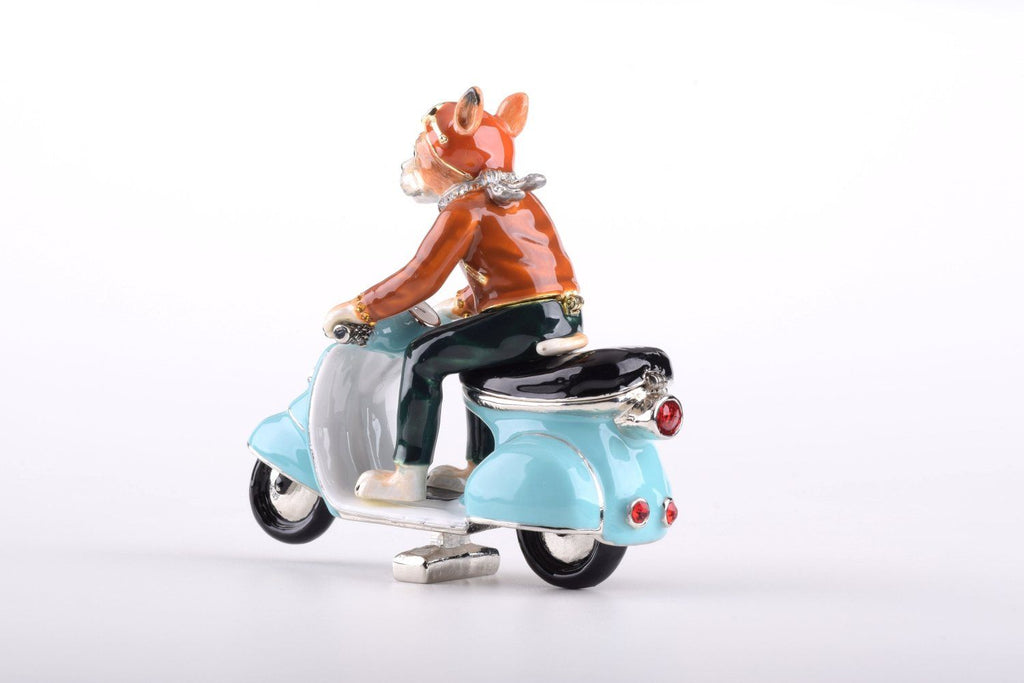 Dog on Vespa by Furr Baby Gifts