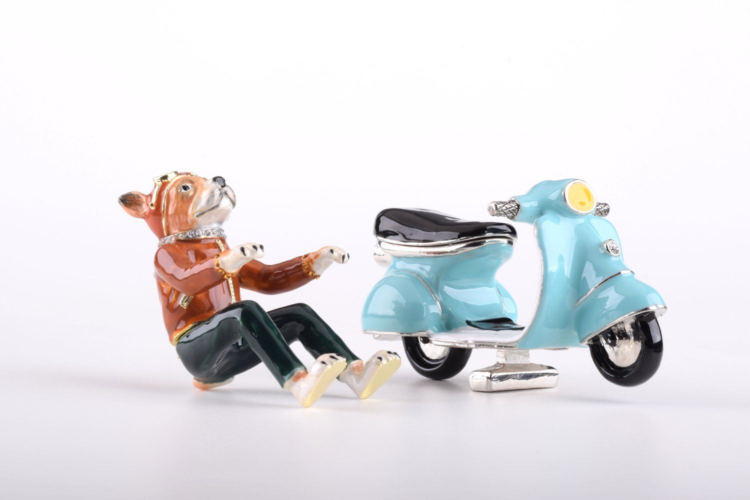 Dog on Vespa by Furr Baby Gifts