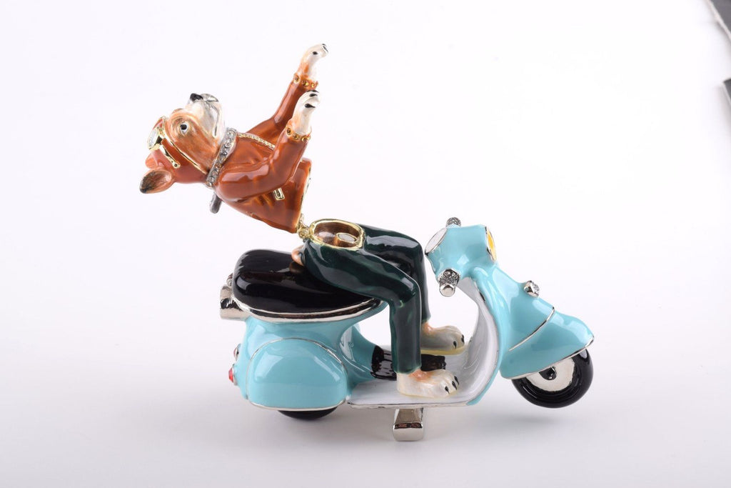 Dog on Vespa by Furr Baby Gifts