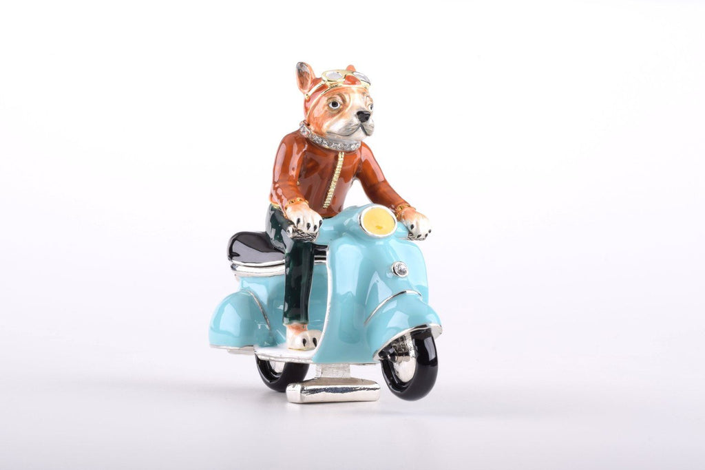Dog on Vespa by Furr Baby Gifts