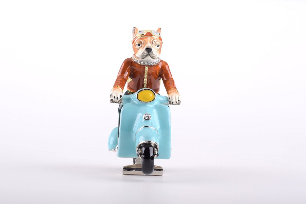Dog on Vespa by Furr Baby Gifts