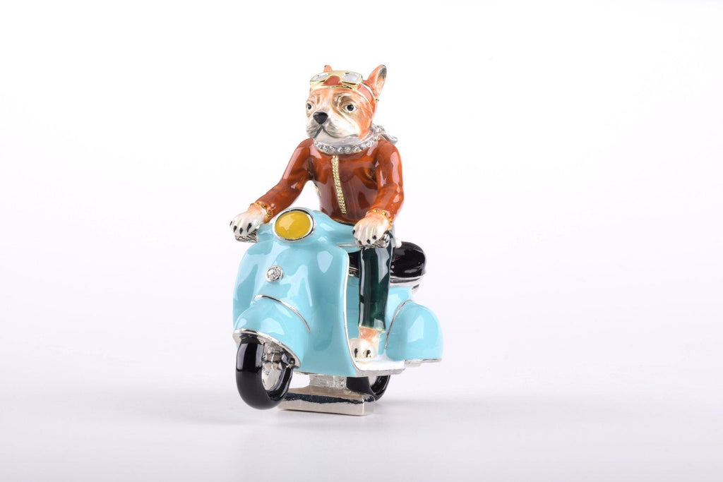 Dog on Vespa by Furr Baby Gifts