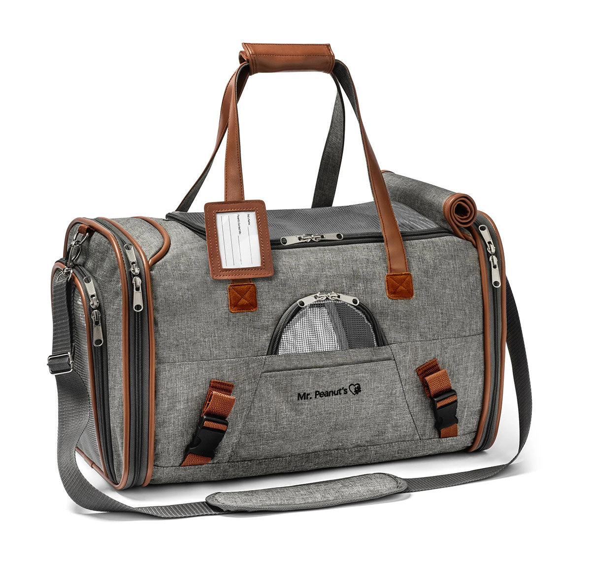 Mr. Peanut's Gold Series Standard Size Airline Compliant Pet Carrier by Mr. Peanut's Pet Carriers