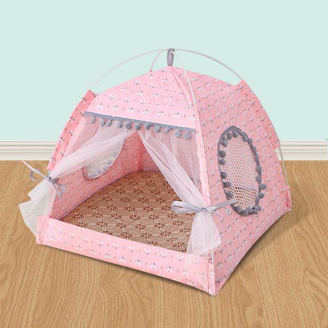 Comfy Calming Pet Tent Bed for Small Dogs and Cats by Furr Baby Gifts