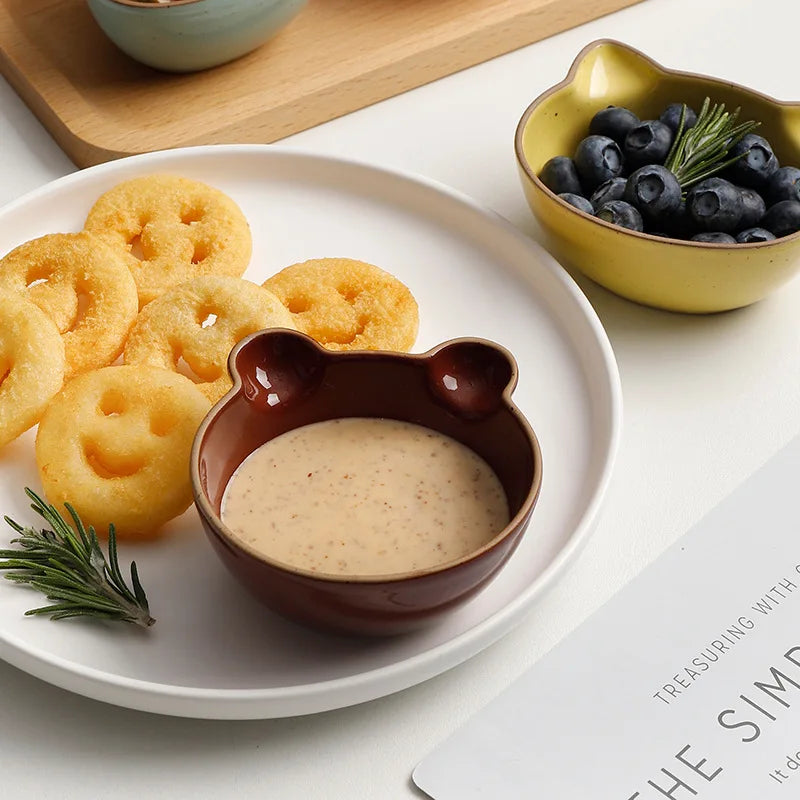 Lovely Ceramic Dishes Cartoon Animal Dishes