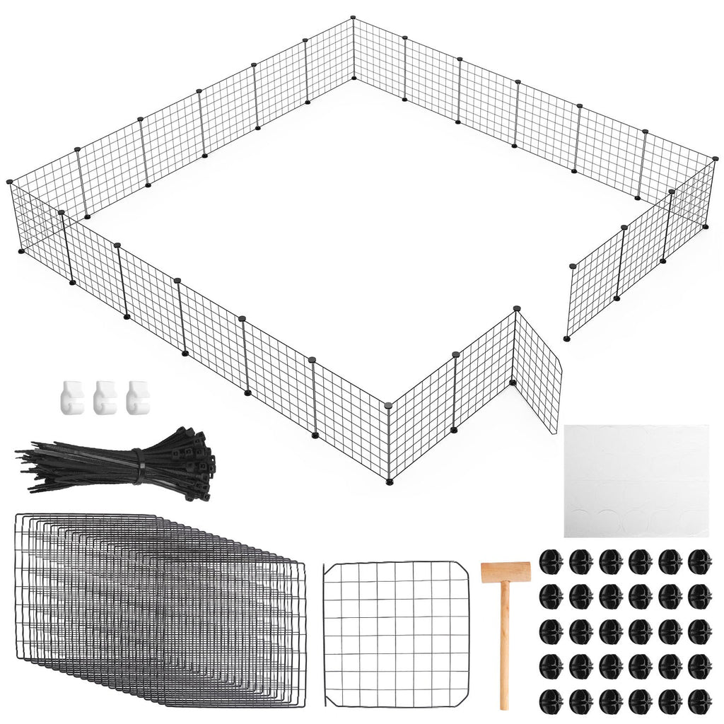 Small Animal Playpen with Door Dog Metal Playpen by Amazing Pet Bargains