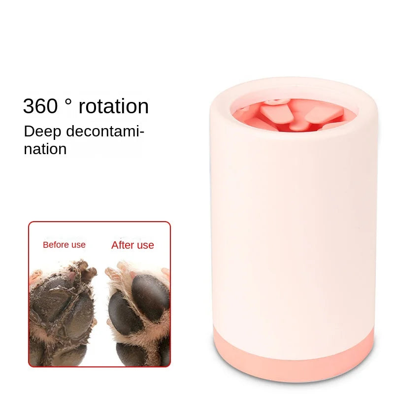 Pet Foot Washer, Silicone Paw Cleaner Cup by Love My Pet