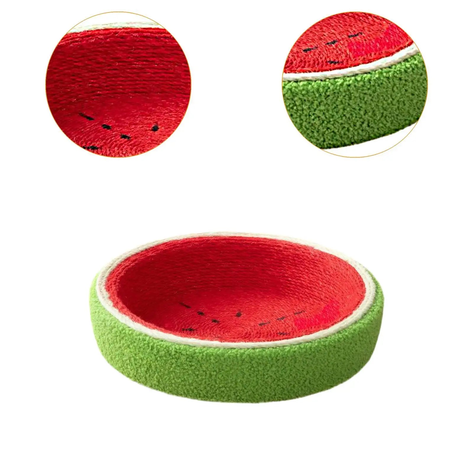 Sisal Cat Scratching Board Watermelon Design