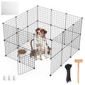 Small Animal Playpen with Door Dog Metal Playpen by Amazing Pet Bargains