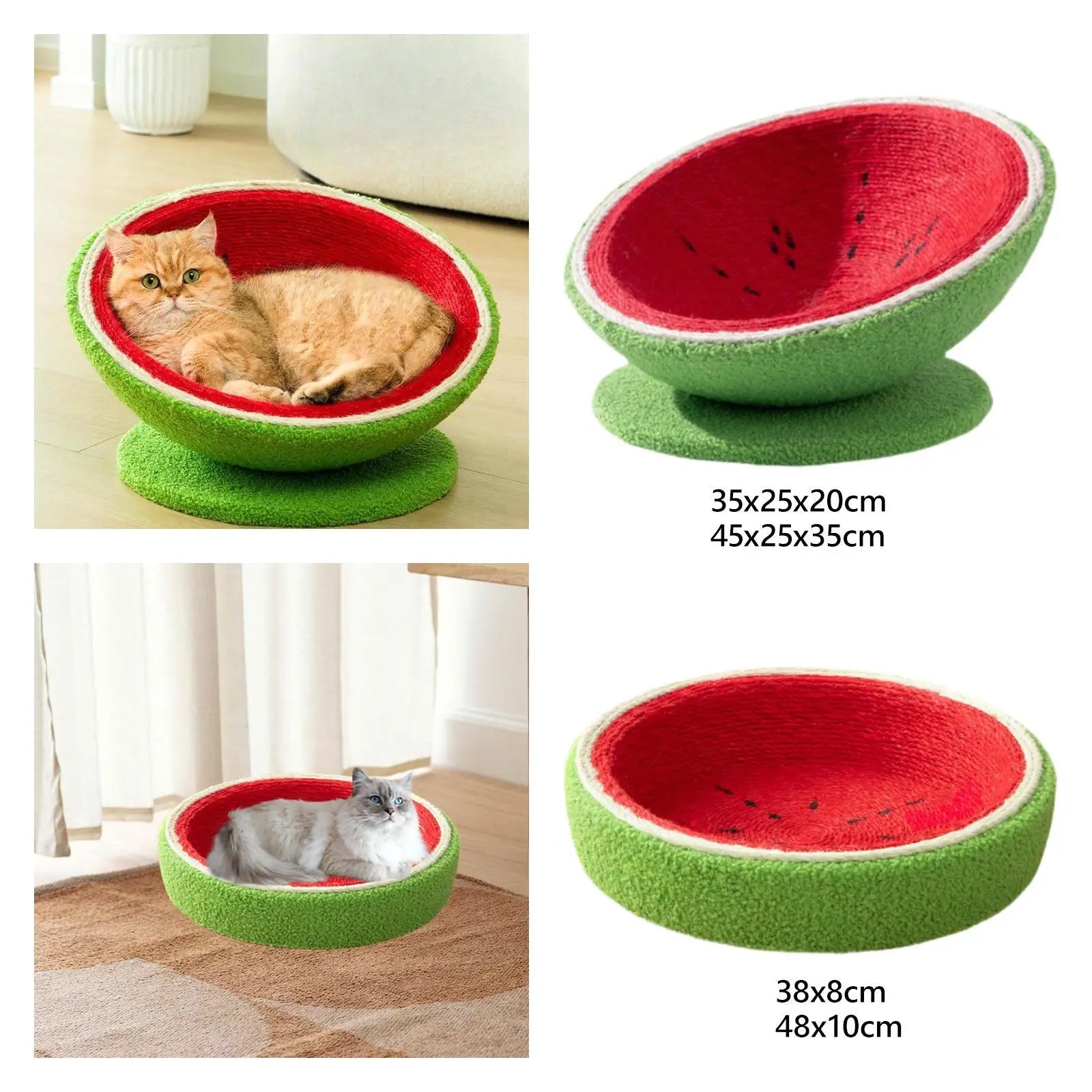 Sisal Cat Scratching Board Watermelon Design by Love My Pet