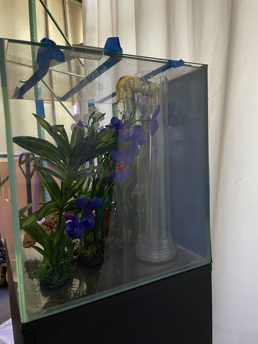ULTRA CLEAR GLASS - 18 gallon cube fish tank aquarium full setup w/ filtration by Northeast Aquariums LLC