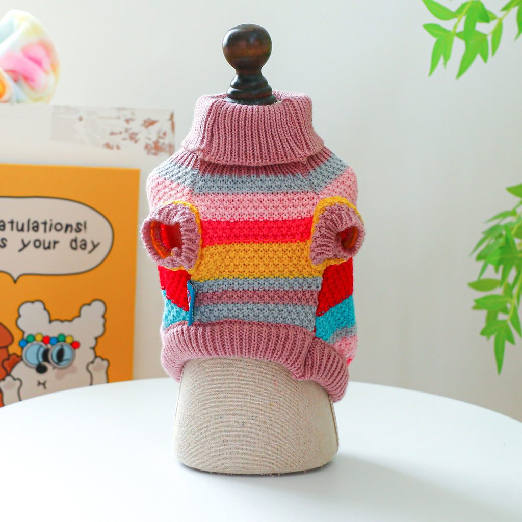Comfortable Colorful Sweater by VetsPetStore